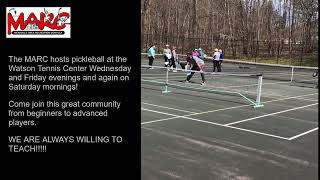 Meadville PICKLEBALL @ The MARC. Great community to learn this wonderful game. Join our family!