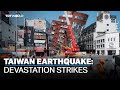 At least nine killed, more than 900 others injured in Taiwan earthquake