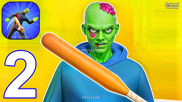 Zombie Fever: Post Apocalypse - Gameplay Walkthrough Part 2 Stickman Zombie,House & Jail Smash