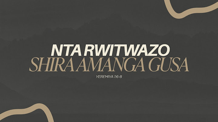 Nta rwitwazo shira amanga gusa | iteraniro rya mbere | Pastor KAMALI Paul - 12 Nyakanga 2025