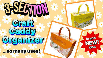 ORGANIZE Ephemera, Stickers, Cards And SO MUCH MORE! Easy Craft Organizer DIY