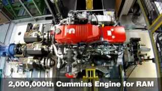 Cummins Builds TwoMillionth Pickup Engine for Ram HD Trucks