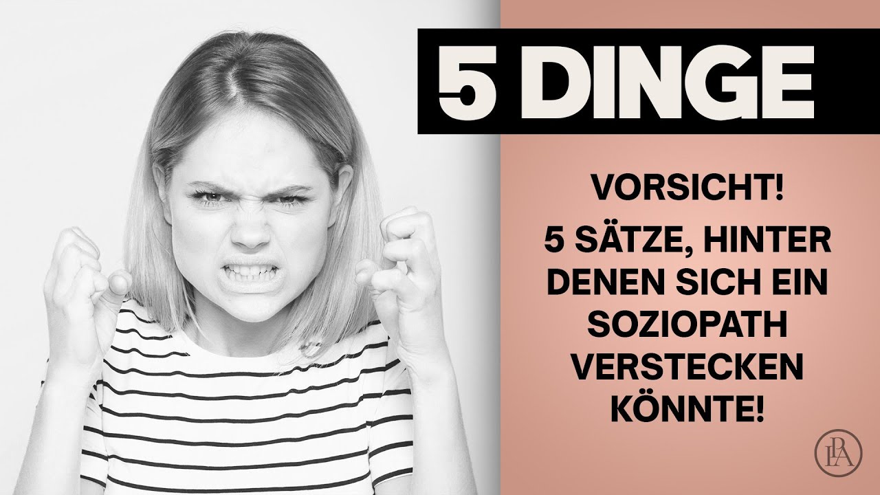 Vorsicht! 5 Sätze, hinter denen sich ein Soziopath verstecken könnte!