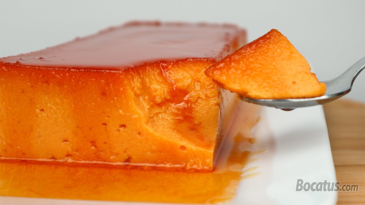 FLAN DE BONIATO -fácil y cremoso-