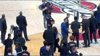 Cavs fans wins $10,000 after hitting a half-court shot