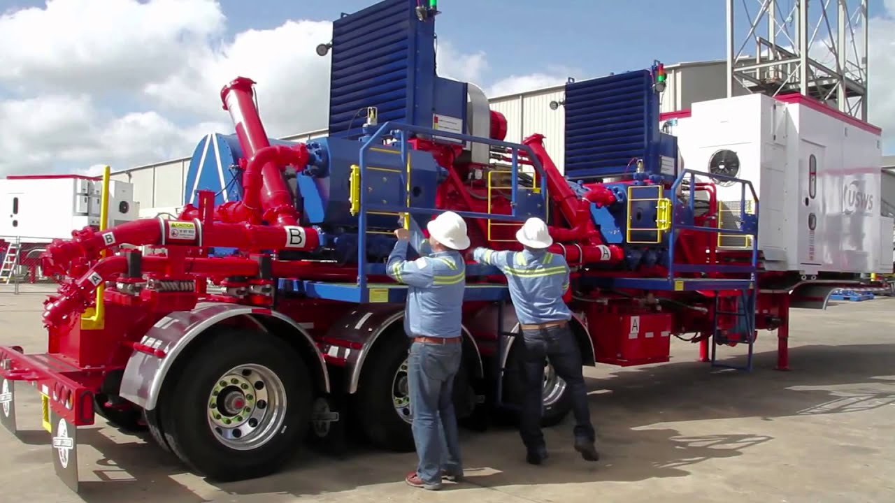 U S Well Services Clean Fleet Technology YouTube