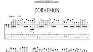 DORAEMON (bass solo tab)