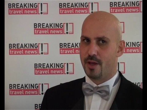 Martin Horvath Slovak Tourist Board at World Travel Awards