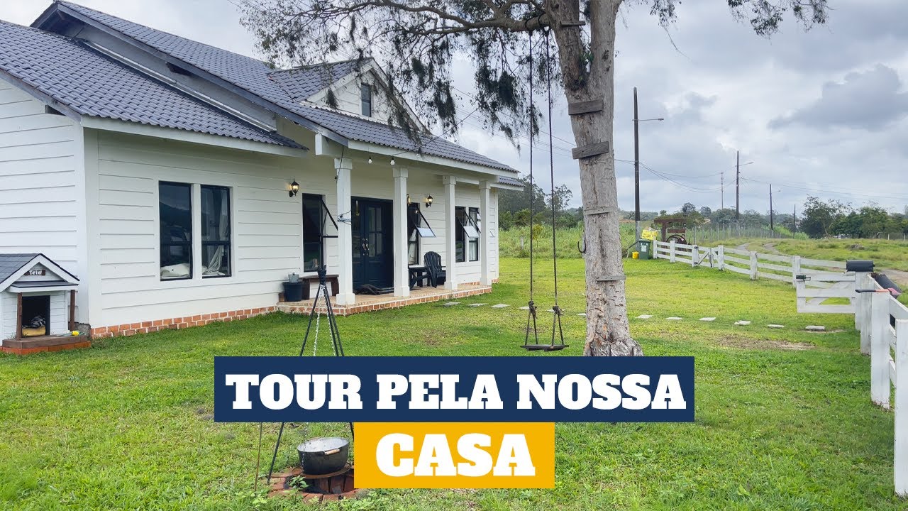 Tour completo pela nossa farmhouse!