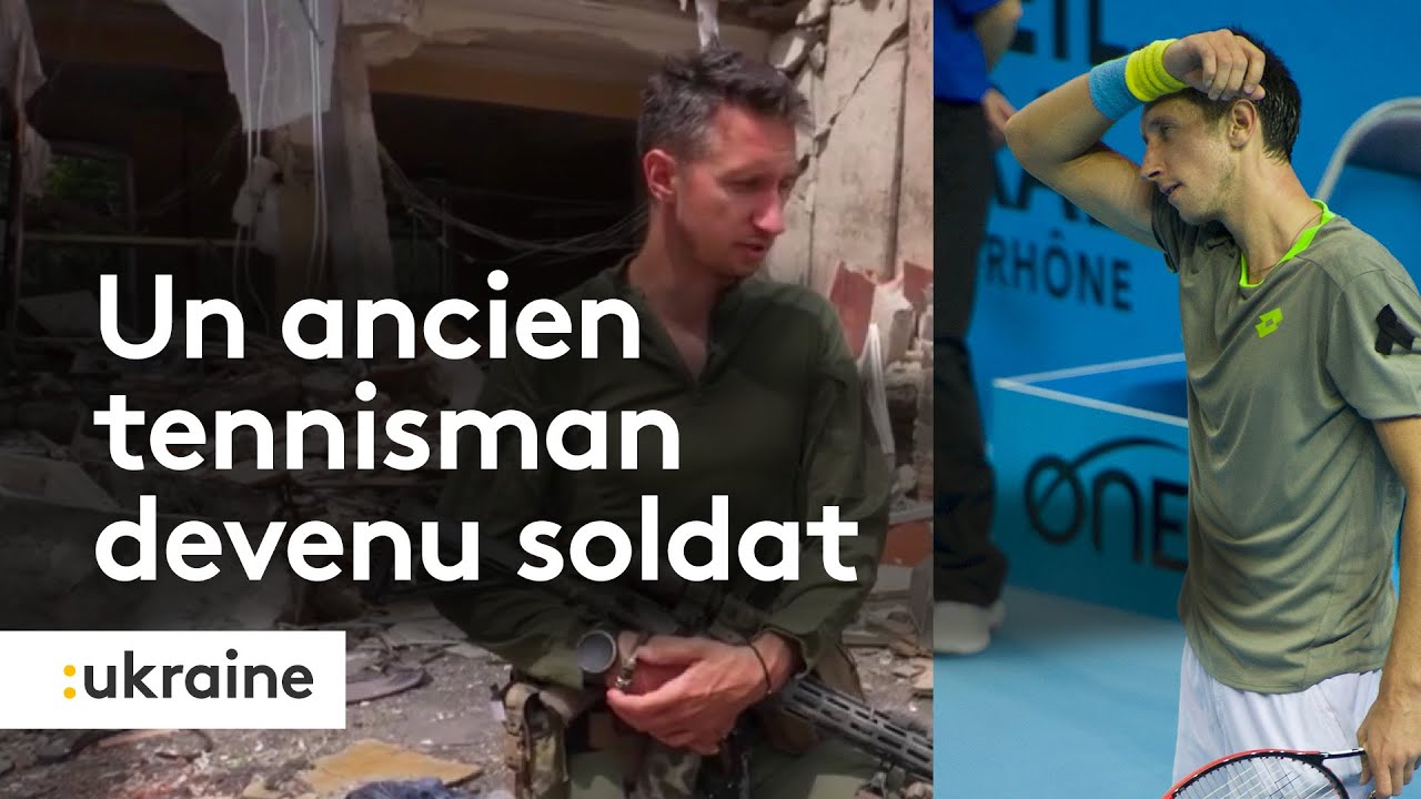 Sergiy Stakhovsky, ancien joueur de tennis et soldat en Ukraine