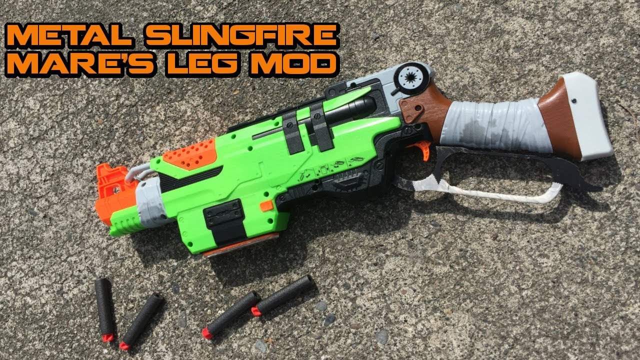 Custom NERF 'Mare's Leg' Blaster Mod 