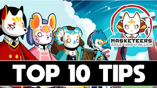 TOP 10 MUST KNOW TIPS! | MASKETEERS: IDLE HAS FALLEN screenshot 4