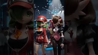 Anime Girls Meet Tony Stark &amp; Iron Man #Shorts