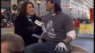 CM Punk at Chicago Thanksgiving Day Parade