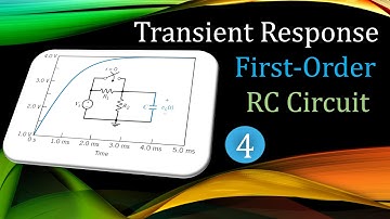 Transient Response First-Order RC Circuit with Dependent Source #4
