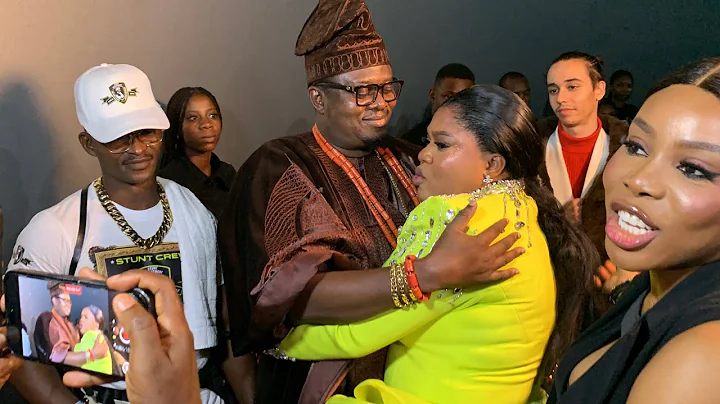 SEE MOMENT TOYIN ABRAHAM CRY ON MUYIWA ADEMOLA SHOULDER AFTER WATCHING ALAKADA BAD & BOUJEE