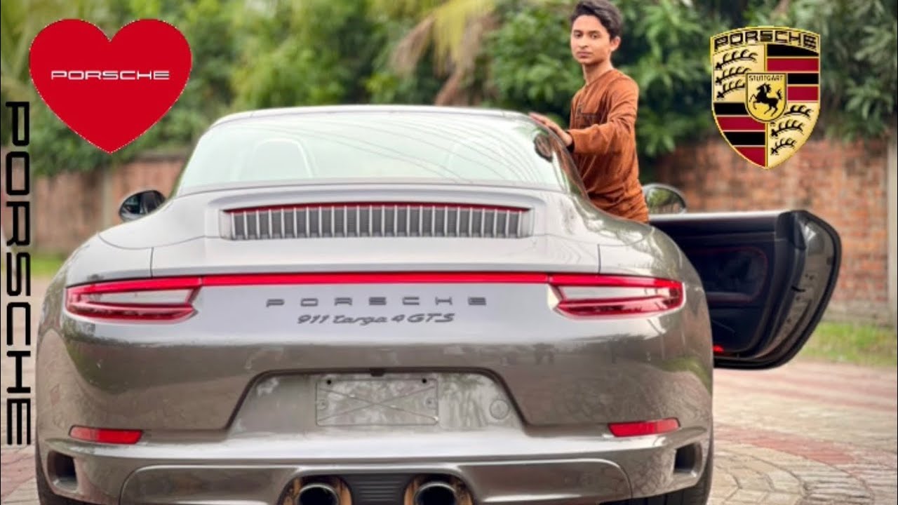 1 And Only In Bangladesh 🇧🇩. Porsche 911 Targa 4 GTS Full Review With