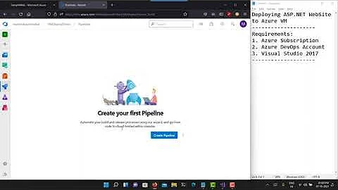Azure Pipelines : Build and Deploy ASP.NET Web Site to Azure VM
