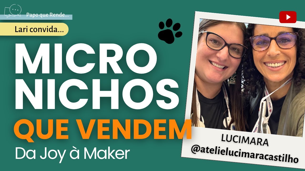ÚLTIMA CHANCE: Micro nichos com a Cricut para empreender com criatividade! CONFIRA AGORA