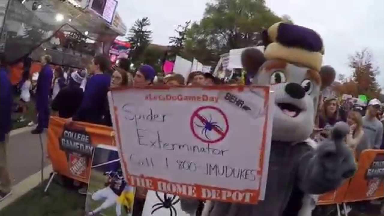 GoPro JMU Weekend ESPN College GameDay from JMU YouTube