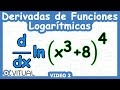 🔔 Derivadas de Funciones Logarítmicas | Video 2