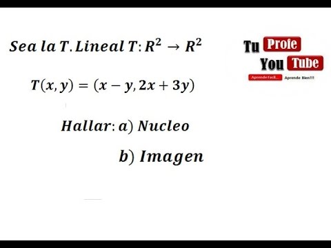 Nucleo de una matriz pdf