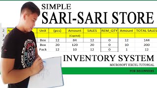 SARISARI STORE INVENTORY SYSTEM USING MICROSOFT EXCEL