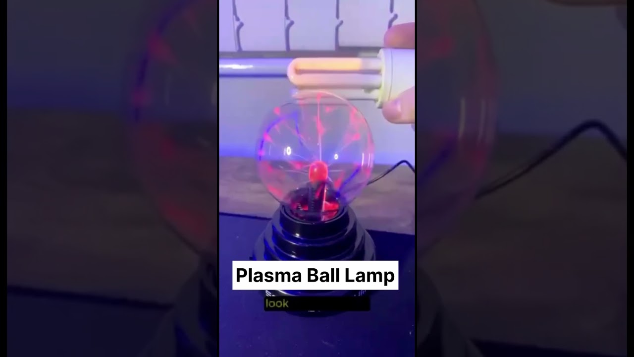 Плазменный шаровой светильник
