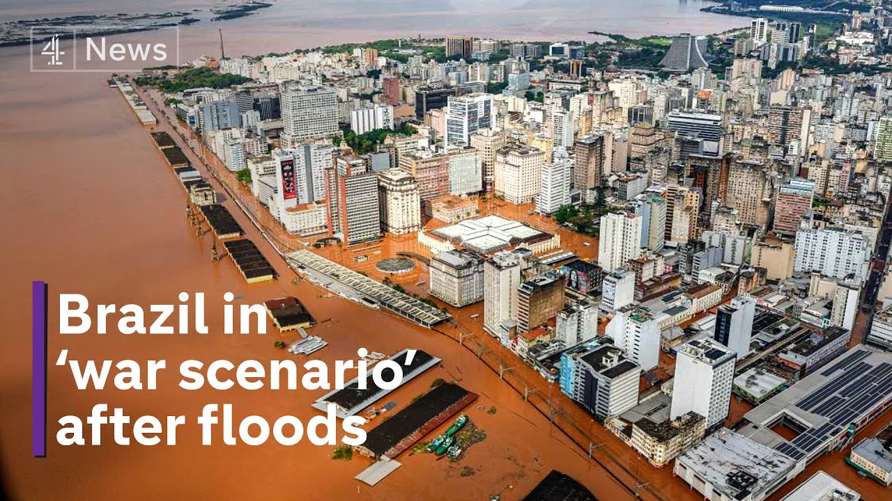 Historic flooding in Brazil – authorities plan 'tent cities' for displaced people | DW News