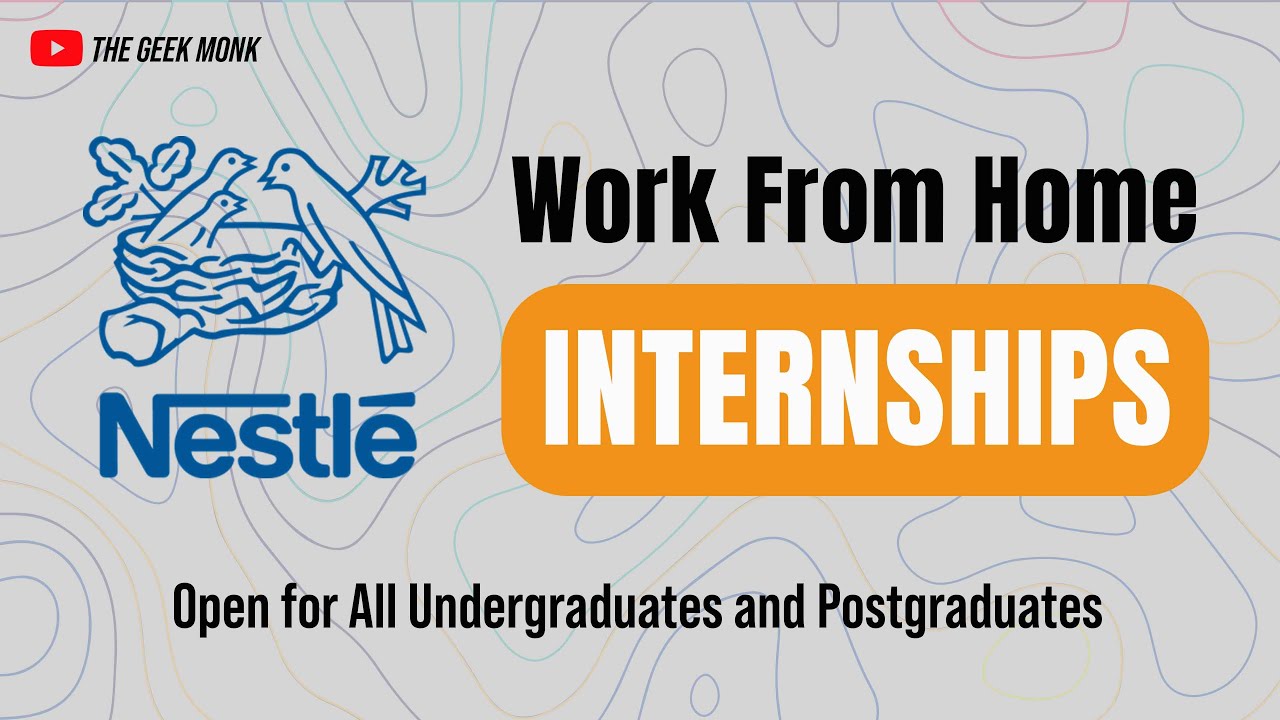 Internship nestle Nestle Internship