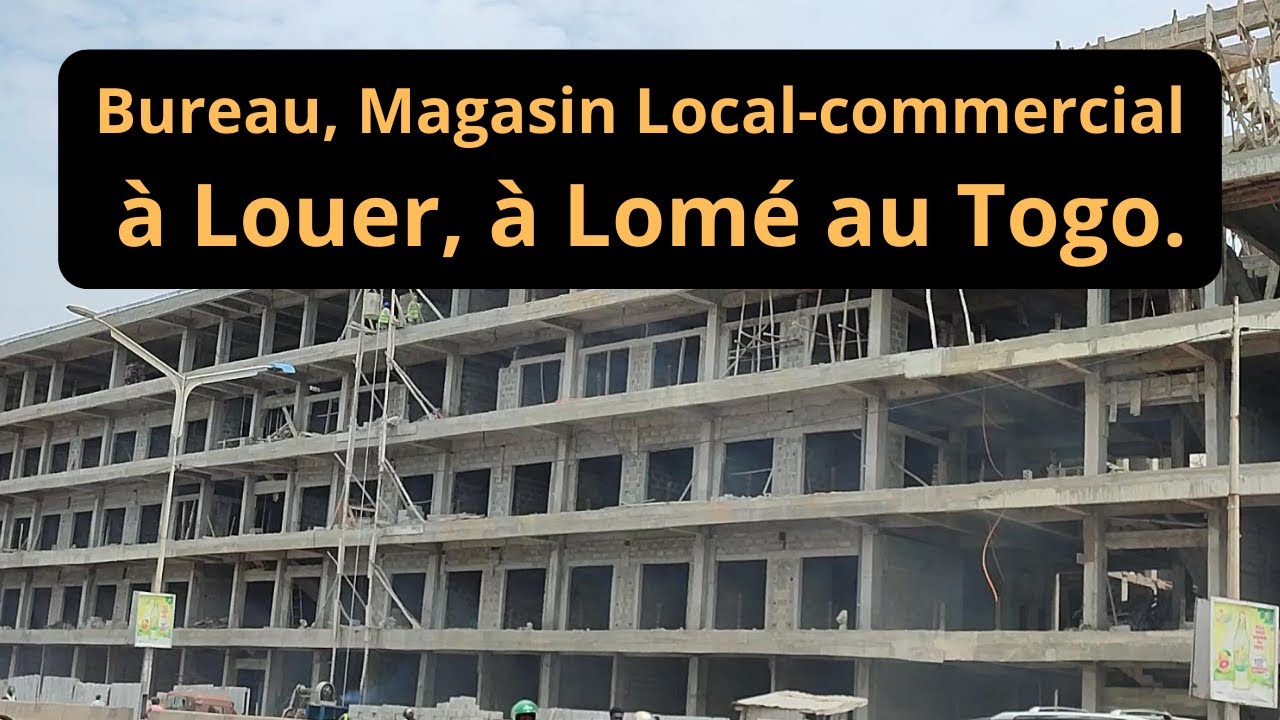 BUREAU, MAGASIN, LOCAL-COMMERCIAL ET VILLAS À LOUER AU TOGO. MENSUEL IMMOBILIER FEVRIER 2024.