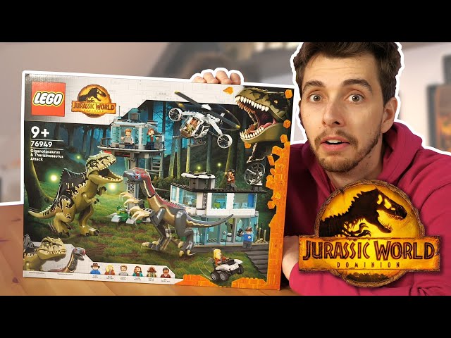 LEGO Jurassic World - Giganotosaurus & Therizinosaurus Attack