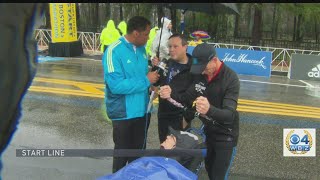 Celebrity Team Hoyt, Brian Lyons Take On Boston Marathon Without Rick Hoyt Wealth