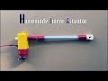 DIY linear actuator || Homemade actuator