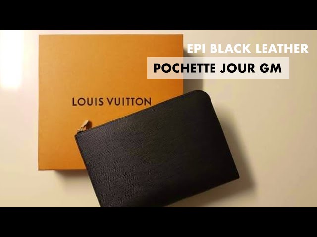 Pochette Jour GM leather bag