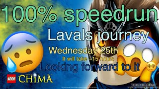 [Failed] First ever official 100% speedrun Lavals Journey | Lego Chima | screenshot 3