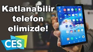 Katlanabilir Telefon Royole Flexpai Elimizde Ces 2019