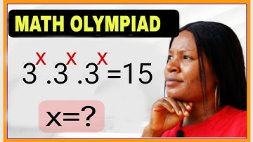 A Nice Math Olympiad Exponential Question |Math olympiad|can you solve for x