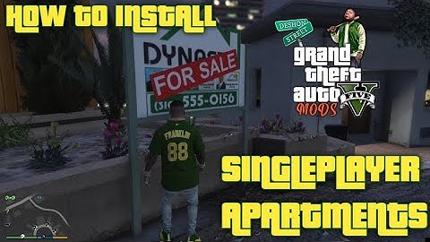 How To Install Singleplayer Garages/Apartments | GTA MODS | TUTORIAL