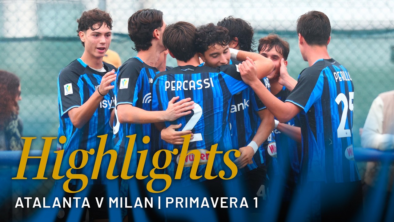 VITTORIA firmata CIAPINI-RUIZ 🔥 | Highlights Atalanta-Milan 2-0 | 6ª Primavera 1 2026/27