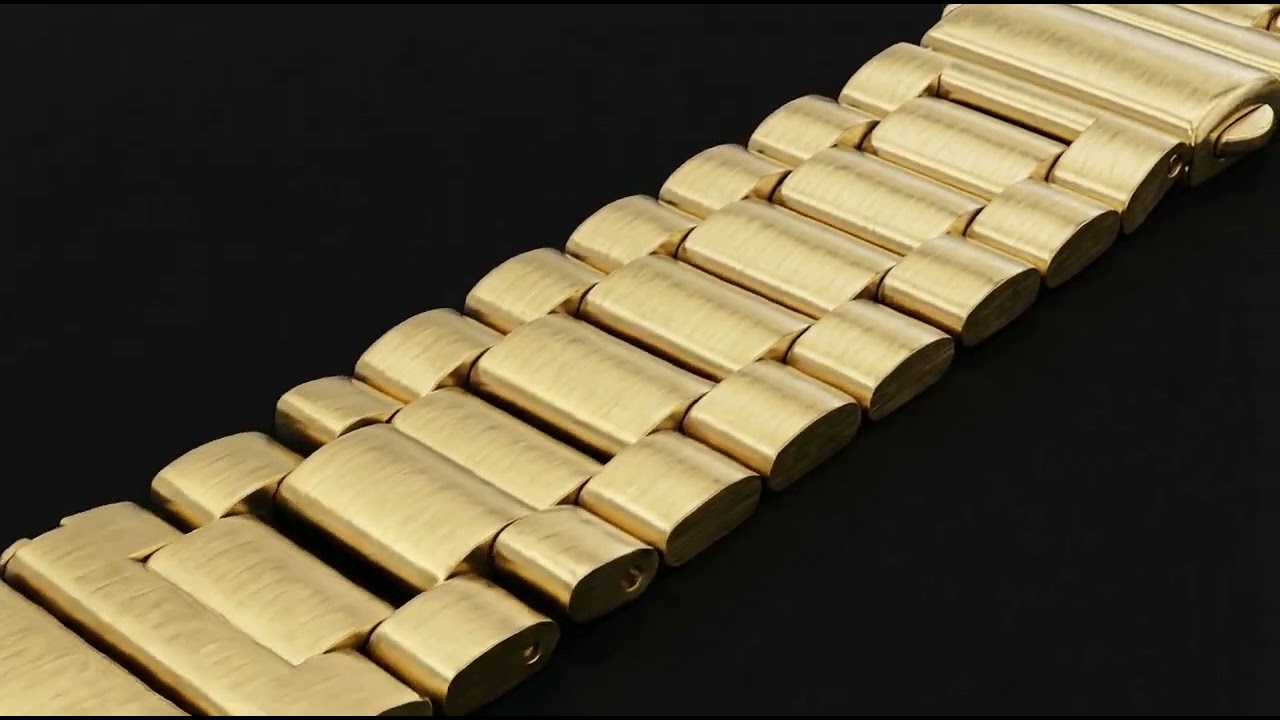 STRPZ® Gold Apple Watch Band SS252 ✨ Premium Look in 5 Seconds