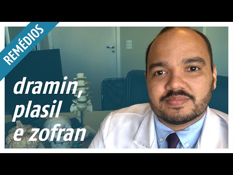 Dramin, Plasil, Zofran (Náuseas e Vômitos): Para que serve e quando é utilizado