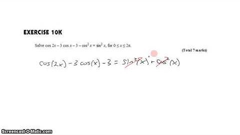 IB SL Math Topic 3 5 1 2 Solving Trigonometric Equations
