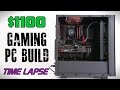 $1100 Gaming PC - Time Lapse Build