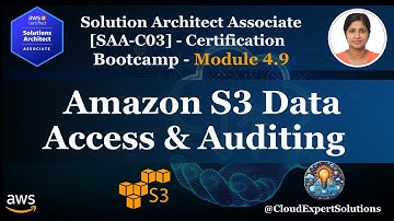 SAA-C03 Module 4.9 – Amazon S3 Access Logs, Event Notifications & Pre-Signed URLs