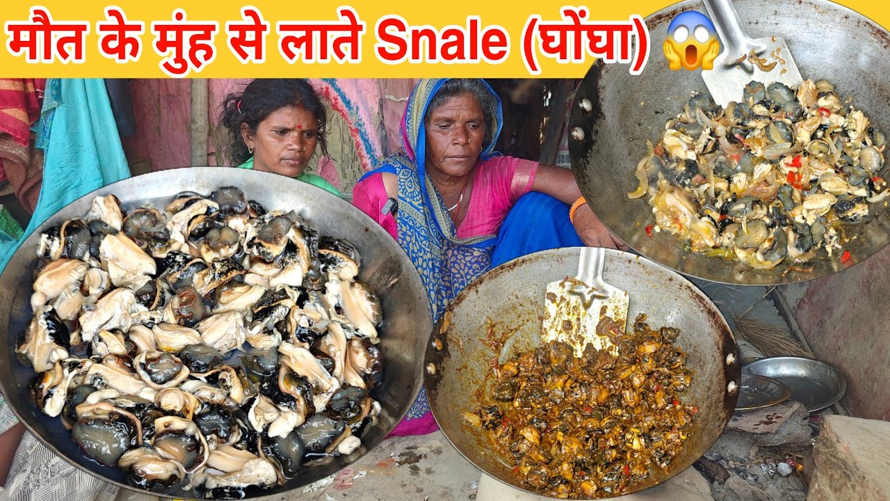 अपनी जान जोखिम में डालकर लोगों के लिए पकड़ कर लाते हैं घोंघा और खिलाते है टीबी और दमा के मरीजों को 😱