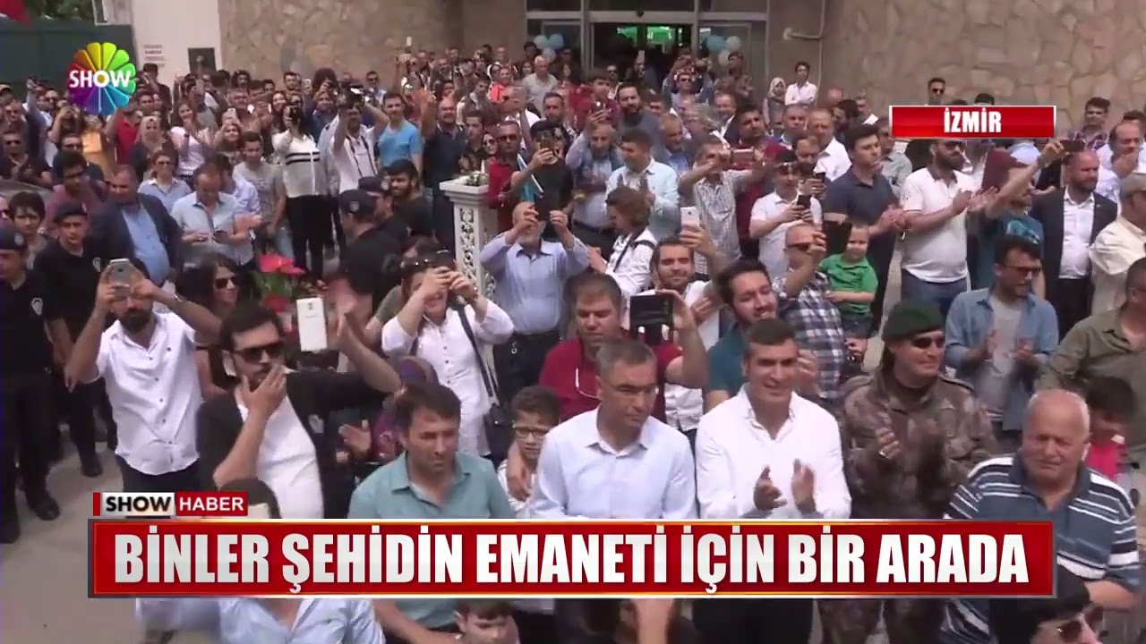 Binler Şehidin emaneti için bir arada