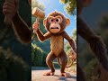 Naughty Monkey Steals Cake From Angry Bunny! (Funny Animation)