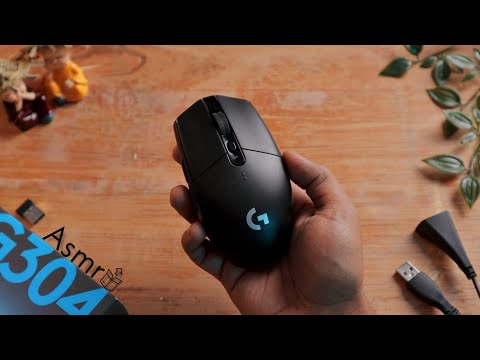 Logitech G304 Lightspeed Wireless - Unboxing & Review │ ASMR