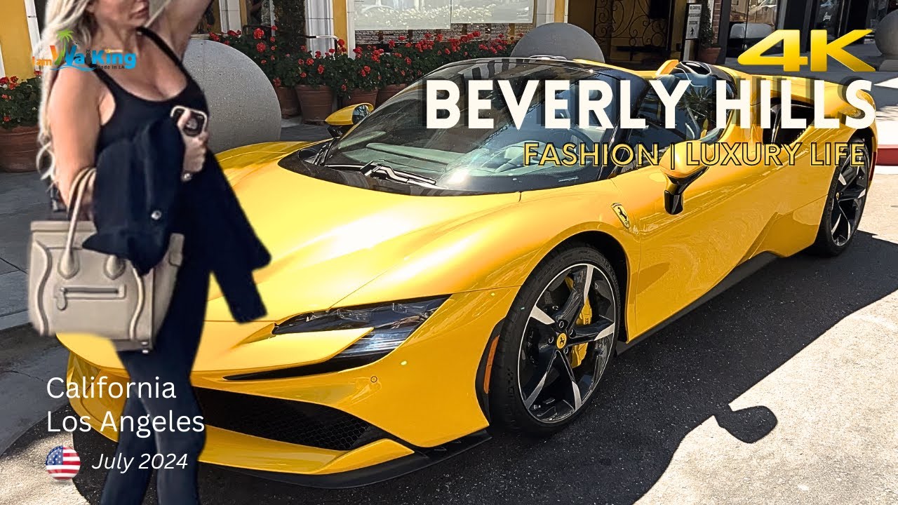 Beverly Hills 💃🏻 Rodeo Drive LUXURY 💎[4K] California 🇺🇸 - YouTube